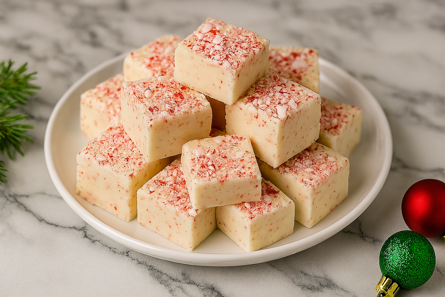 Peppermint Fudge – Festive Holiday Creamy Delight