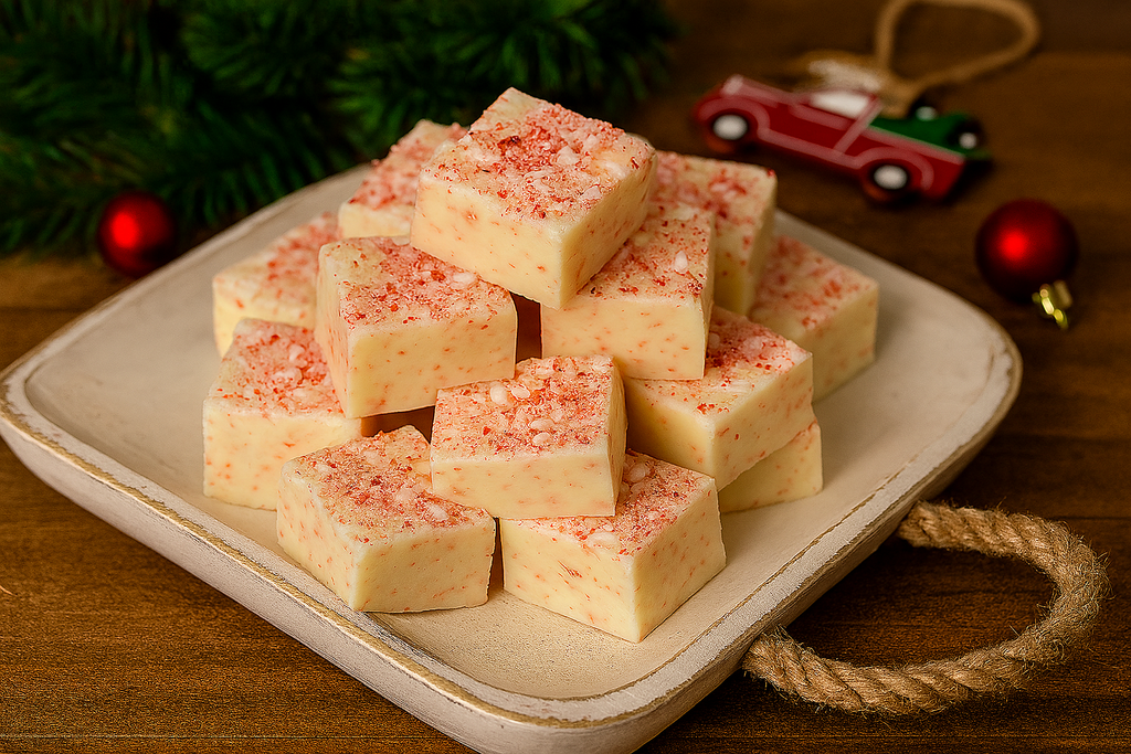 Peppermint Fudge – Festive Holiday Creamy Delight