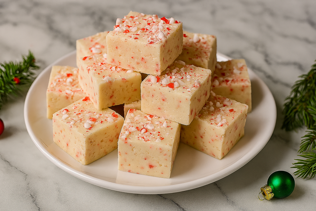 Peppermint Fudge – Festive Holiday Creamy Delight