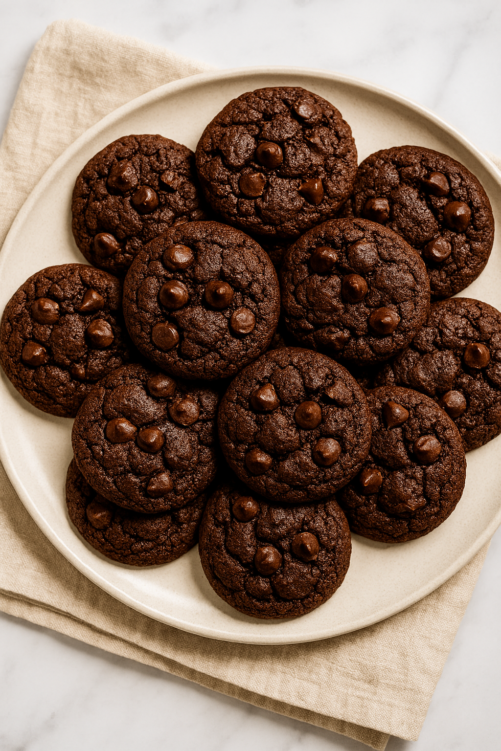 Double Chocolate Cookies – Baker’s Dozen (13 Cookies)