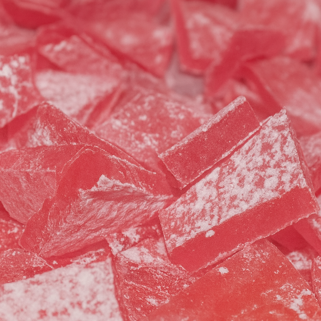 Strawberry Crackle Hard Rock Candy